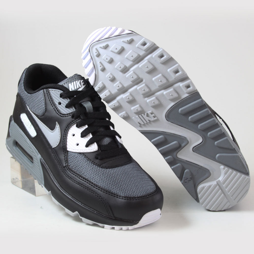 Nike Herren Sneaker Air Max 90 Essential Black/Wolf Grey-Dark Grey