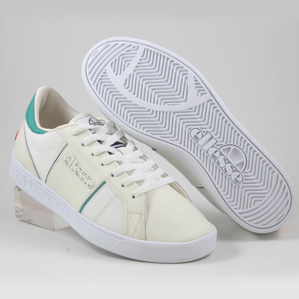 Ellesse Herren Sneaker LS-80 LTHR AM Off White/Green – ShoeBeDo-Jena