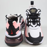 Nike Herren Sneaker Air Max 270 React Black/White-Bleached Coral