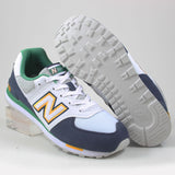 New Balance Damen Sneaker GC574NLB White/Blue-Green
