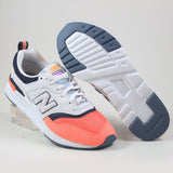 New Balance Damen Sneaker CW997HBD White/Coral