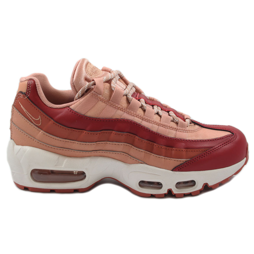 Nike Damen Sneaker Air Max 95 Team Crimson/Dusty Peach 307960-607