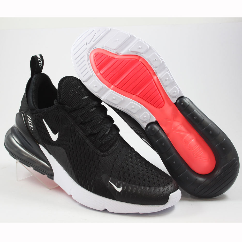 Nike air max 270 black running shoes best sale