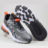 Nike Herren Sneaker Air Max 270 React ENG Iron Grey/Total Orange