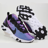 Nike Herren Sneaker React Element 55 PRM SU19 Black/Black-Laser Fuchsia