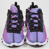 Nike Herren Sneaker React Element 55 PRM SU19 Black/Black-Laser Fuchsia