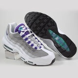 Nike Herren Sneaker Air Max 95 LV8 White/Court Purple
