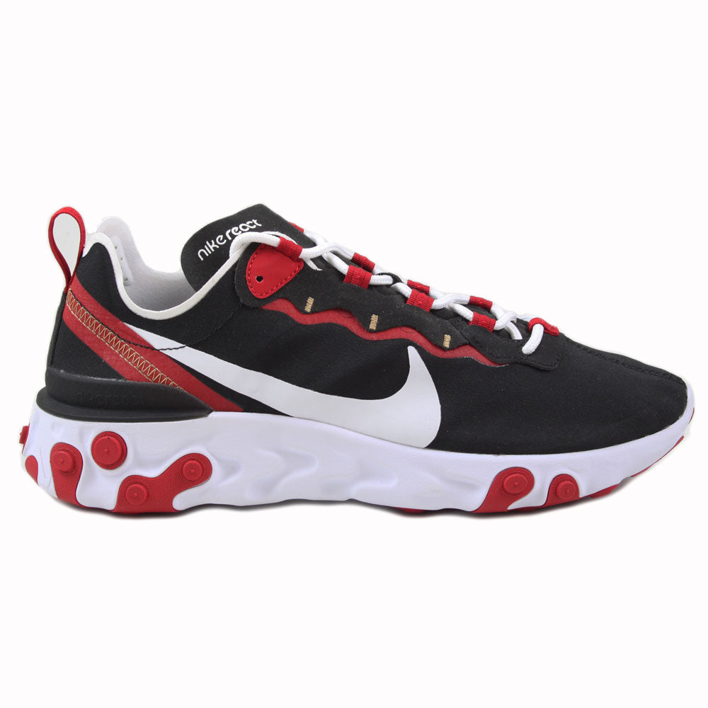Black and red nike react element Clearance