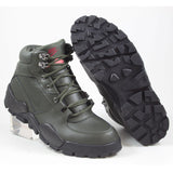 Nike Herren Stiefel-Boots Rhyodomo Sequoia/Sequoia-Black-Team Red