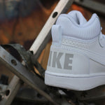 Nike Damen/Kinder Sneaker Court Borough Mid Wht/Wht-Wht