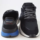 Adidas Herren Sneaker Nite Jogger CBlack/CBlack/LusBlu FW5331