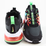 Nike Herren Sneaker Air Max 270 React WW Black/White-Green Strike