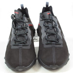 Nike Herren Sneaker React Element 55 Off Noir/Gunsmoke-Black