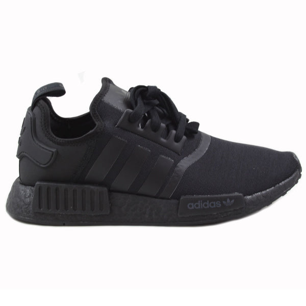 Adidas originals nmd r1  men's black/black/white best sale