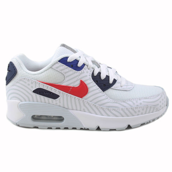 Air max 90 university red white online