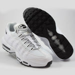 Nike Herren Sneaker Air Max 95 White/Black-Black