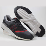 New Balance Herren Sneaker CM997HXW Grey/Black-Red