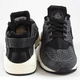 Nike Damen Sneaker Air Huarache Run PRM Black/Black-Sail-Dark Grey