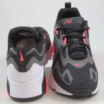 Nike Herren Sneaker Air Max 200 Thunder Grey/Hot Punch-Black