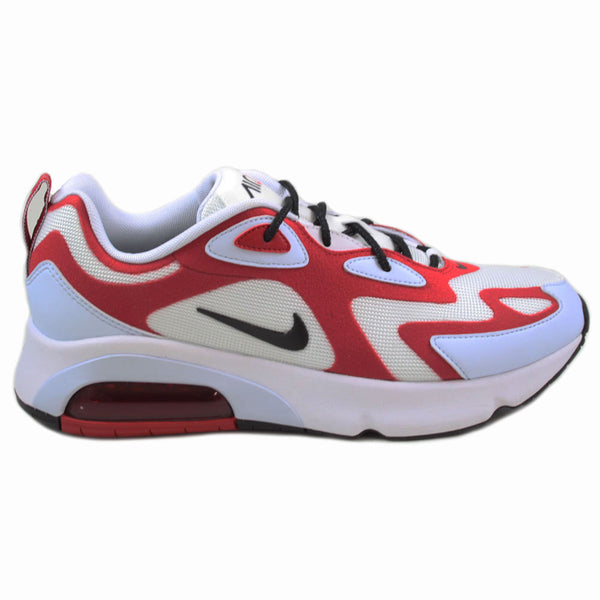 Nike Herren Sneaker Air Max 200 White Black Gym Red Half Blue ShoeBeDo Jena